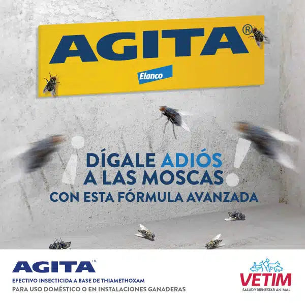 Mata Mosca Agita cebo sobre