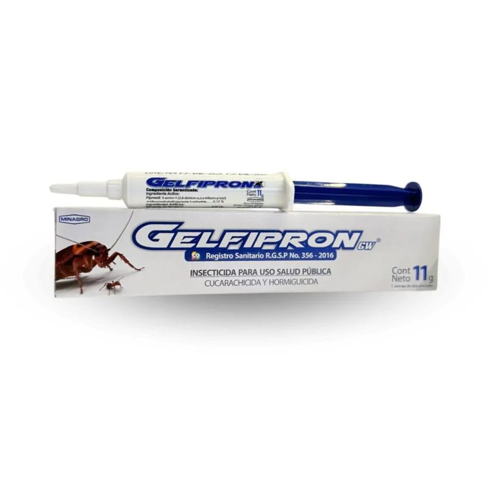 Gelfipron Insecticida Gel cucarachas 11gr Jeringa