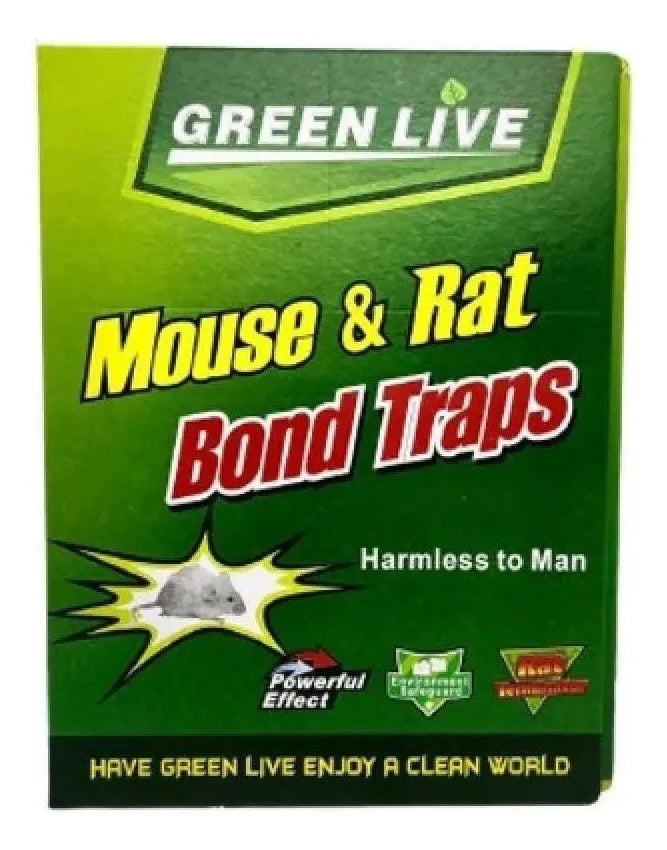 Trampa Adhesiva para ratas y ratones pegamento
