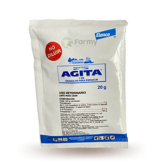 Mata Mosca Agita cebo sobre
