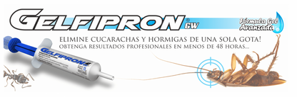 Gelfipron Insecticida Gel cucarachas 11gr Jeringa
