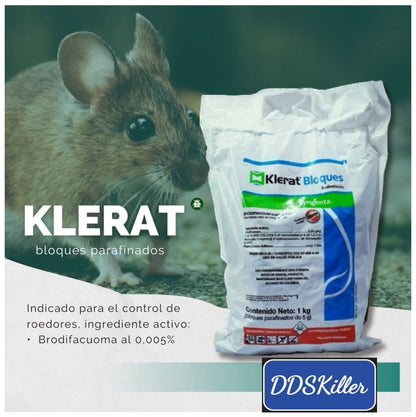 Klerat Bloque Parafinado bolsa 125 gr