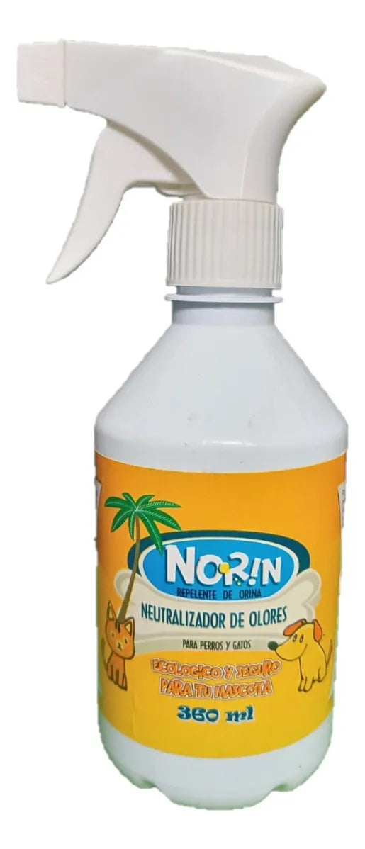 Norin Entrenador para Perros y Gatos Neutralizador de Olores Repelente