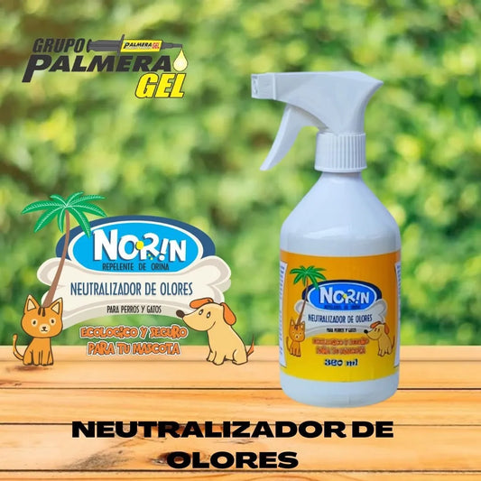 Norin Entrenador para Perros y Gatos Neutralizador de Olores Repelente