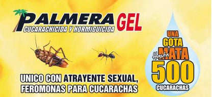 Palmera Gel Mata Cucarachas jeringa de 12gr