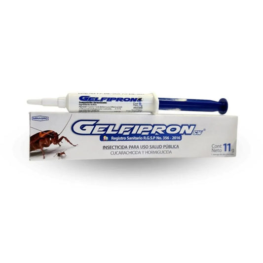 Gelfipron Insecticida Gel cucarachas 11gr Jeringa
