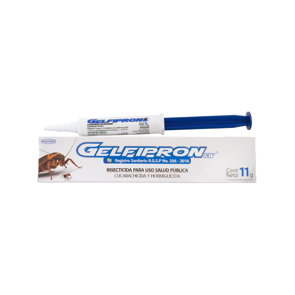 Gelfipron Insecticida Gel cucarachas 11gr Jeringa