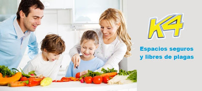 K4 Gel insecticida Mata cucarachas 6gr