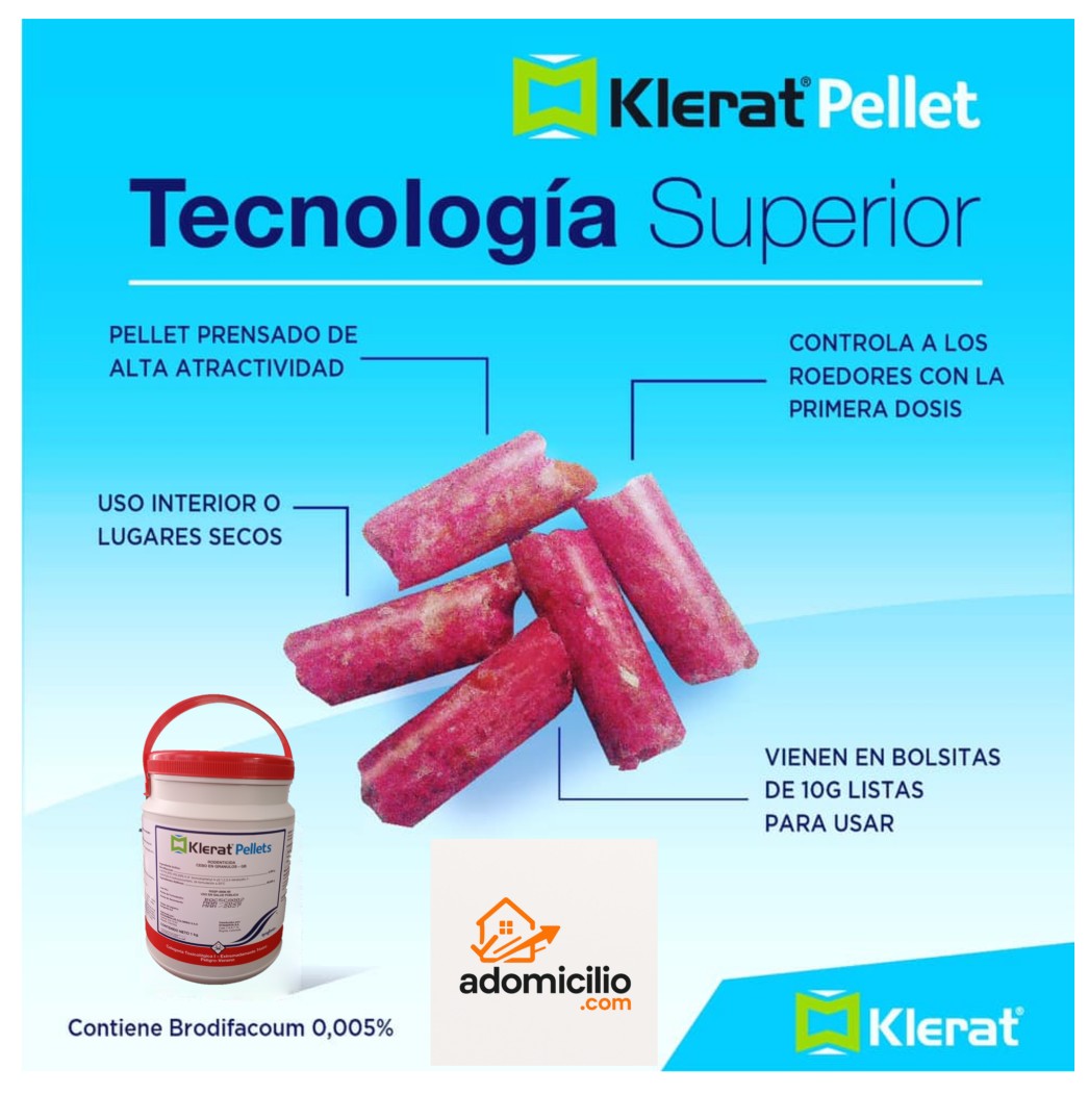 Klerat Pellets Veneno Cebo para Ratas y Ratones venta a Granel